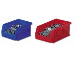 LEWISbins PB1416-7 Plastic Hopper Front Small Part Bins - 6 per Carton