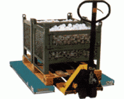 Lift Products LPBLU‑30‑1 Low Profile U‑Lift Table | 3,300 lb Capacity