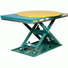 Lift Products LPBL‑20‑2‑LS Lift‑N‑Spin Scissor Lift Table – 2,000 lb Capacity