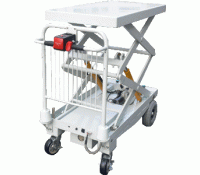 Lift Products Electric Drive Scissor Lift Cart – 1,000 lb Capacity