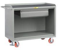 Little Giant 48 Inch Wide Mobile Cabinet with Locking Drawer