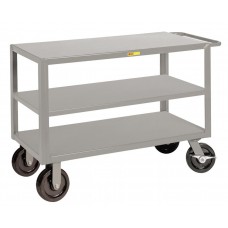 Little Giant Extra Heavy-Duty Steel Shelf Cart - 3GH-2436-8PHK