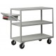 Little Giant 3-Shelf Order Picking Steel Truck – Model 3M-2436-6PH-WSP