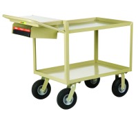 Little Giant Instrument Cart with Writing Shelf and Storage Pocket