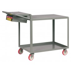 Little Giant Order Picking Steel Cart - Model LG-2436-WS-P-BK Little Giant Order Picking Steel Cart - Model LG-2436-WS-P-BK