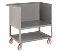 Little Giant 3-Sided Raised Platform Box Truck with Solid Sides