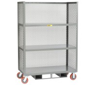Little Giant 3-Sided Order Picking Truck with Forklift Base