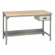 Little Giant Welded Steel Maple Top Workbench - WSJ2-2448-36-DR