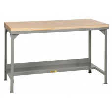 Little Giant Welded Steel Maple Top Workbench - WSJ2-2448-36 Little Giant Welded Steel Maple Top Workbench - WSJ2-2448-36