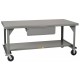 Little Giant Mobile Steel Workbench - WW-3036-HD-6PHFL