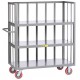 Little Giant 3-Sided Steel Shelf Truck - S3-2448-6PY