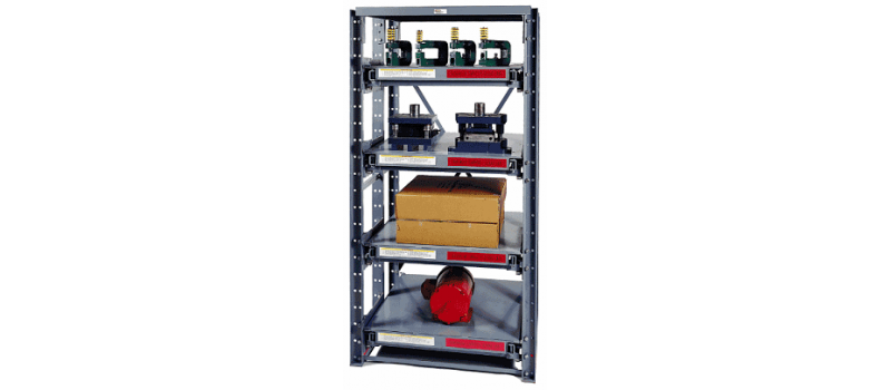 Heavy-Duty Roll-Out Die Racks: How They Work, How to Choose, and When MECO Makes Sense