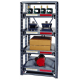 MECO Roll-Out Add-On Shelving Rack RSR335-3A | Heavy-Duty Steel Storage Extension Unit
