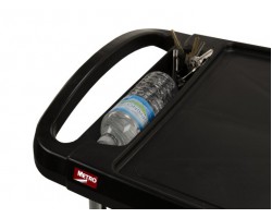 Metro 2-Shelf myCart Polymer Utility Cart - MY1627-24BL