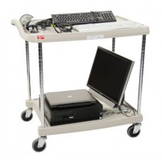 Metro 2-Shelf myCart Polymer Utility Cart - MY1627-24G Metro 2-Shelf myCart Polymer Utility Cart - MY1627-24G