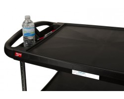 Metro 3-Shelf myCart Polymer Utility Cart - MY2636-35BL 