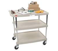 Metro 3-Shelf myCart Polymer Utility Cart