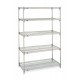 Metro 5-Shelf Stainless Steel Wire Shelving Unit- A182474NS5