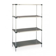 Metro 4-Shelf Galvanized Shelving Unit - 182463FG Metro 4-Shelf Galvanized Shelving Unit - 182463FG
