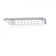 Metro Stainless Steel Wall Mounted Garment Rack - GRW2448S Metro Stainless Steel Wall Mounted Garment Rack - GRW2448S
