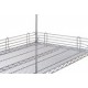 Metro L36N-4C Chrome Platted Stackable Shelf Ledge