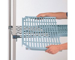 MetroMax Q 4-Shelf Industrial Plastic Mobile Cart - Q356BG3 