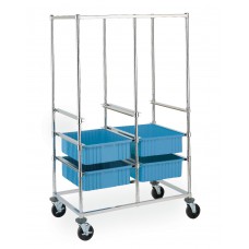 Metro Double Bay Tote Box Cart - PT2C-5M Metro Double Bay Tote Box Cart - PT2C-5M