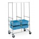 Metro Double Bay Tote Box Cart - PT2C-5M