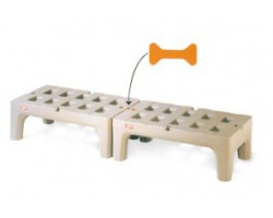 Metro Bow Tie Polymer Dunnage Rack - HP2230PD