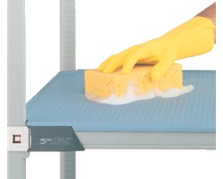 MetroMax 5-Shelf Solid Polymer Shelving Unit - 5X327F4