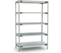 Metro 5-Shelf MetroMax i Solid Polymer Shelving