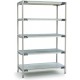 MetroMax 5-Shelf Solid Polymer Shelving Unit - 5X317F4