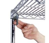 Metro Industrial Super Adjustable Chrome Plated Wire Shelf