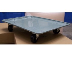 MFG 780738 Fiberglass Container Dolly | Industrial Mobile Base