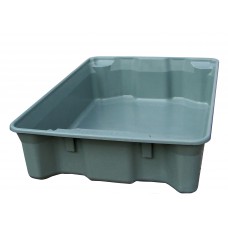 MFG 780808 Industrial Nest-Stack Fiberglass Container 