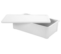 MFG Nest Only Container Covers | Durable Fiberglass Lids for Nestable Industrial Bins