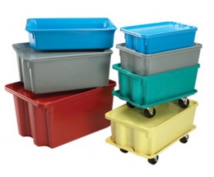 MFG Industrial Nest and Stack Fiberglass Containers MFG Industrial Nest and Stack Fiberglass Containers