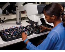 MFG Model 228000 ESD Shallow Conductive Fiberglass Tray | Static-Safe Electronics Tray