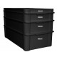 MFG Conductive Fiberglass Stacking Container - Model 808300 | ESD-Safe Industrial Bin