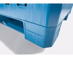 Monoflo BC3230-34 Collapsible Bulk Container | Tall, Space-Saving Industrial Tote
