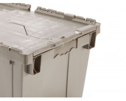 Monoflo DC2012-07 Attached Lid Container | Compact & Durable Storage Tote