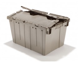Monoflo DC2012-07 Attached Lid Container | Compact & Durable Storage Tote