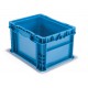 Monoflo NSO1215-07 Straight Wall Plastic Container | 12x15x7 Reusable Storage Tote