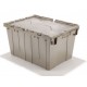 Monoflo DC2115-09 Attached Lid Container | Rugged & Secure Storage Tote