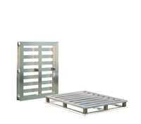 New Age Industrial Aluminum Tube Frame Pallet