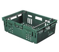 Orbis Vented Plastic Containers Stackable Reusable Produce Totes