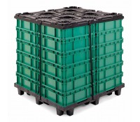 Plastic Pallet Top Cap System 