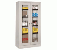 Parent Metal Welded Visual Storage Cabinet