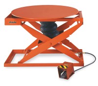 Presto-Lift AccuLoad Pneumatic Pallet Positioned