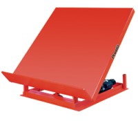 Presto Lifts Wide Base Fixed Height Tilters | Stable Ergonomic Container Positioning